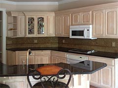 N. Huckins Construction is a custom tile specialist for creating beautiful custom kitchens